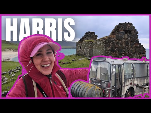 Adventure Day on Isle of Harris: Beaches, Old Buses, Seals & More! | Outer Hebrides (S4 Pt23)|VLOG42