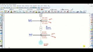 Load Flow Analysis in ETAP II Generator in Voltage Control Mode II AVR