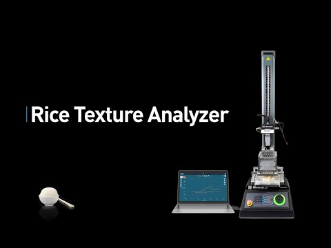 Mecmesin Rice Texture Analyzer with Kramer Shear Cell and VectorPro software testing cooked rice