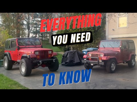 Everything YOU Need to Know before you buy your FIRST Jeep YJ