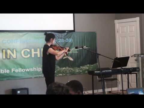 2017 Canada UBF summer bible conference (Violin Solo)