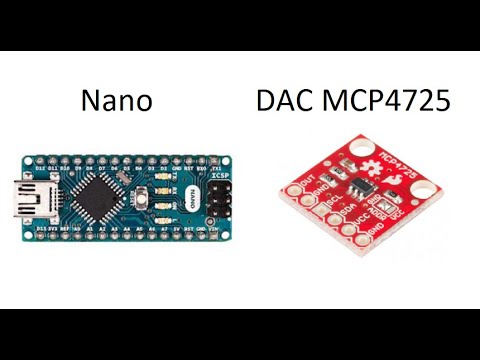 Arduino Nano + DAC MCP4725