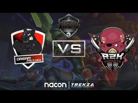 DreamFactory vs R2K - #LigaLoL - Mapa 1 - Jornada 1 - T1