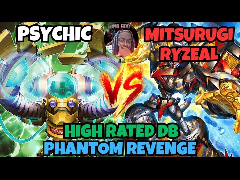 PSYCHIC VS MITSURUGI RYZEAL | PHANTOM REVENGE HIGH RATED DB YUGIOH!