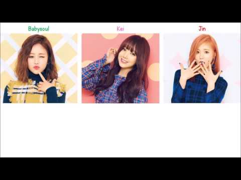 Morning Star Lovelyz (Kei, Jin & Babysoul) Lyrics [ENG+ROM]