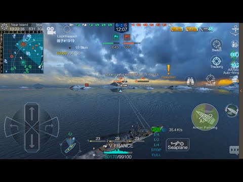 Doing my best even in heavy lags | France | Naval Creed Warships