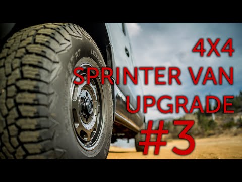 4X4 Sprinter Van Upgrade #3: Black Rhino Bandolier Wheels and Nokian Outpost AT Tires