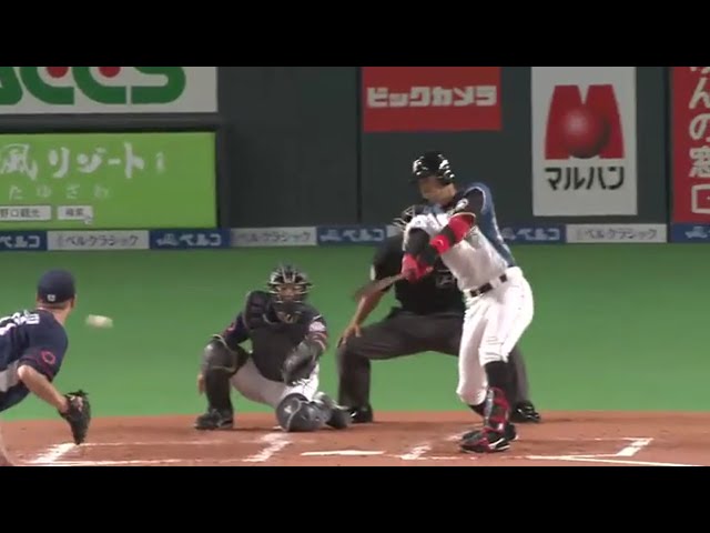 【2回裏】今日も止まらない!! ファイターズ・岡 貴重な先制タイムリー!! 2016/6/29 F-L