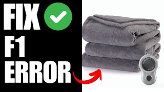 Sunbeam Electric Blanket F1 Error Not Working - How To Fix