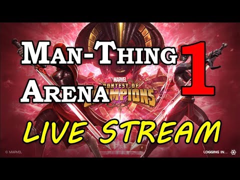 5-Star Man-Thing Arena - Part 1 | Marvel Contest of Champions Live Stream