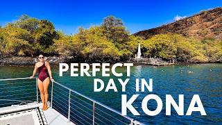 Perfect Day in Kona, Hawaii: Snorkeling Captain Cook + Manta Rays at Night