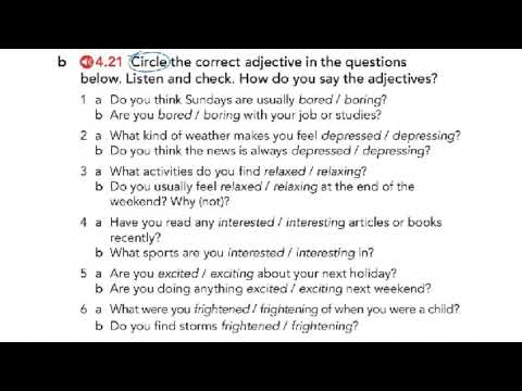 English File pre intermediate 4th edition SB_4.21