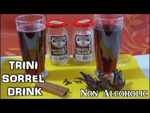 Trini Sorrel Drink Recipe | Non Alcoholic Drinks | Trinidad | Caribbean