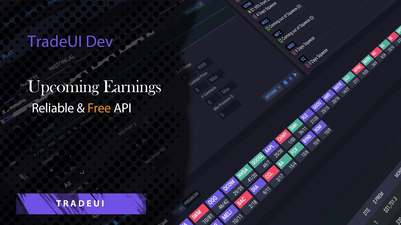 Upcoming Earnings calendar API reliable and free with python code sample