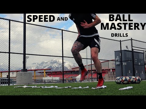 10 Best BALL MASTERY Drills For Footballers | HOW To Improve SPEED And AGILITY AT HOME