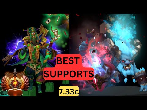 The Best Support Heroes in Dota 2 | Patch 7.33c | Guide