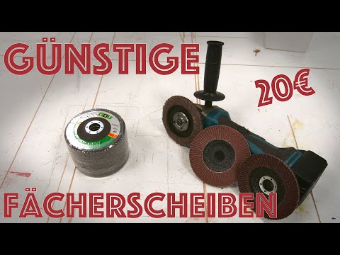 Die besten und günstigsten Fächerscheiben? | Ab Sofort nutze ich diese Fächerscheiben