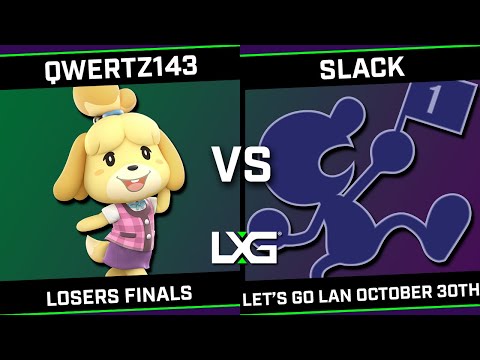 qwertz143 (Isabelle/Kirby) vs Slack (Game & Watch) - LXG Let's Go LAN October 30th - Losers Finals