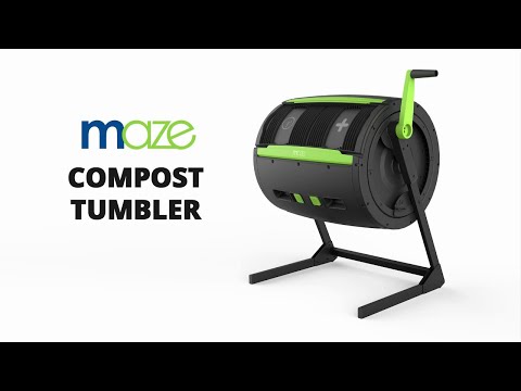 Maze 245lt (65Gal) Compost Tumbler