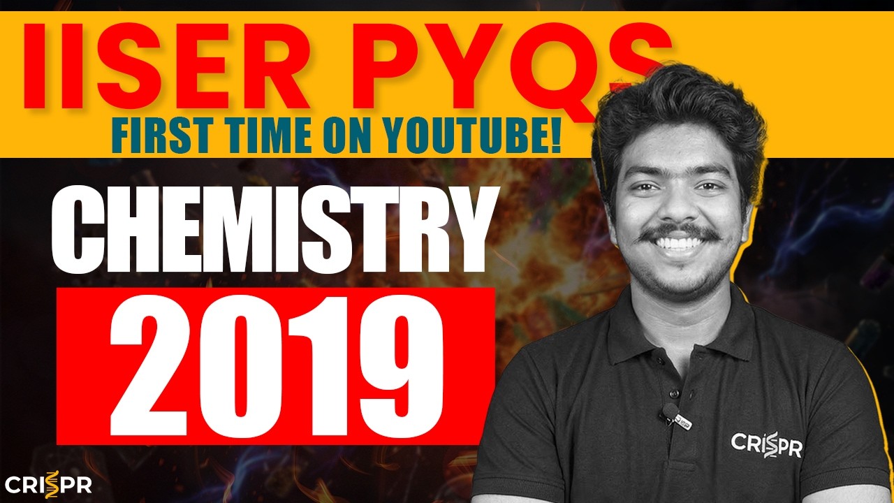 IAT 2019 Chemistry PYQ Solutions Video