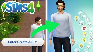 How To Go Back Into Create A Sim (Get Into CAS In Game) - The Sims 4