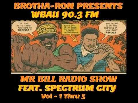 Mr Bill Radio Show Feat Spectrum City Vol 1 To 5 Chucky D MC Flavor Hank Shocklee & The Town House 3