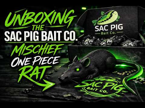 INSANE Rat Lure Unboxing! (SacPigBaitCo Mischief 1-piece Rat)