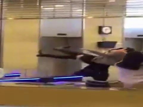 [FANCAM] 160329 Jackson, Youngjae kiss BamBam at KTR