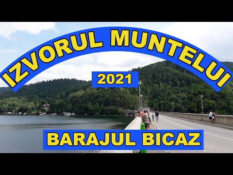 Barajul BICAZ Lacul Izvorul Muntelui - Amazing places in Romania judetul Neamt
