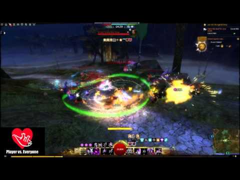 Guild Wars 2 WvW trying to kill some druids