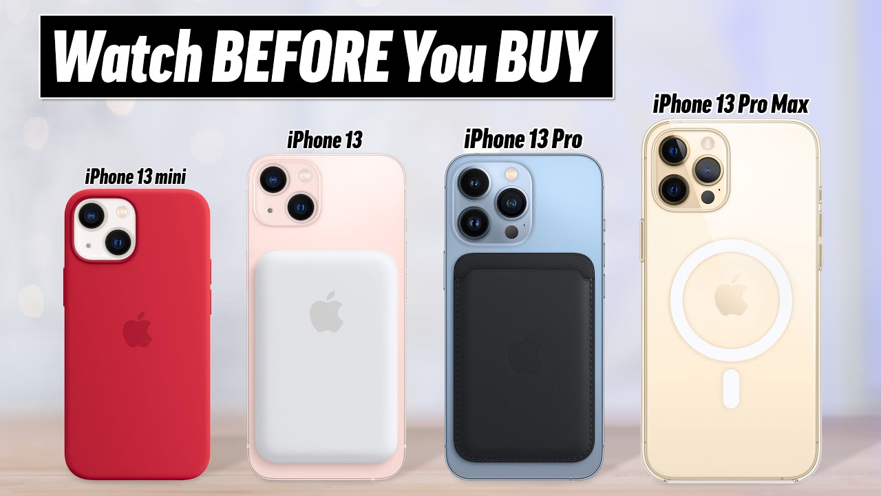 iPhone 13 Buyer's Guide - DON'T Make these 13 Mistakes!