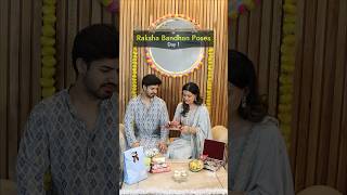 Raksha Bandhan poses | Day 1 | Shanika Khurmi | Rakhi poses | #ashortaday #ytshorts #shorts #poses