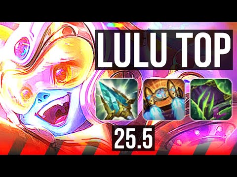 LULU vs SYLAS (TOP) | 1300+ games, Legendary | KR Challenger | 25.5