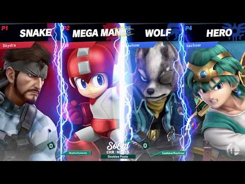 Socal Chronicles 2020 - Skydra/Cynarchy (Red) Vs Cashew/Kachow (Blue) Doubles Pools