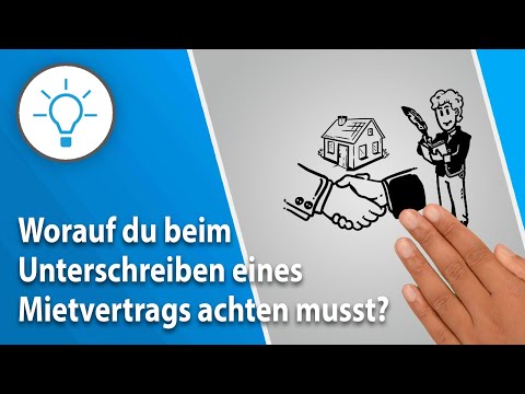Mietvertrag unterschreiben: Was du alles beachten solltest!?