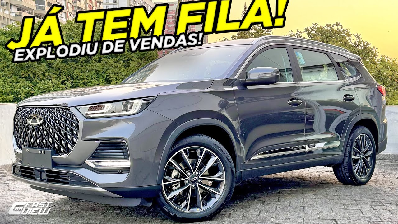 NOVO CAOA CHERY TIGGO 8 PRO 2025 2000 VENDAS EM 2 DIAS E PRAZO DE 90 DIAS! A SAGA DO CUSTO BENEFÍCIO