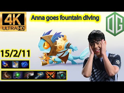 Dota 2 - OG Ana Slark goes Fountain Diving - DOTA 2 PRO HIGHLIGHTS [4K ULTRA HD 60FPS]