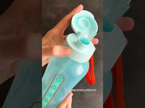 Відеоогляд Екопляшка 1,2 л Eco Aquavibe з гнучкою трубочкою