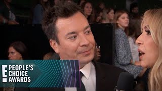 Jimmy Fallon Teases Singing With Jamie Foxx at the E! PCAs | E! People&#39;s Choice Awards