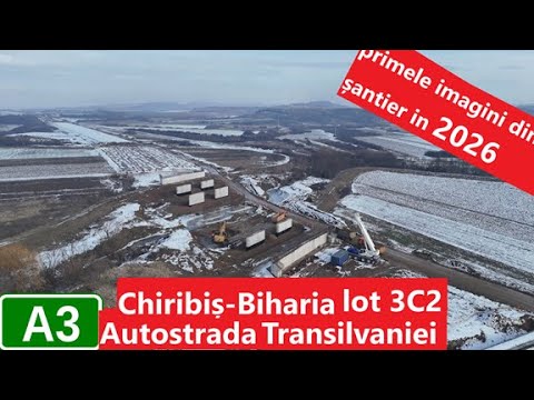 Autostrada Transilvania, Lot 3C2 Chiribiș-Biharia, zapada se topește, activitatea repornește