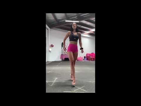 How to walk in heels for a bikini competition NPC IFBB ANB ICN