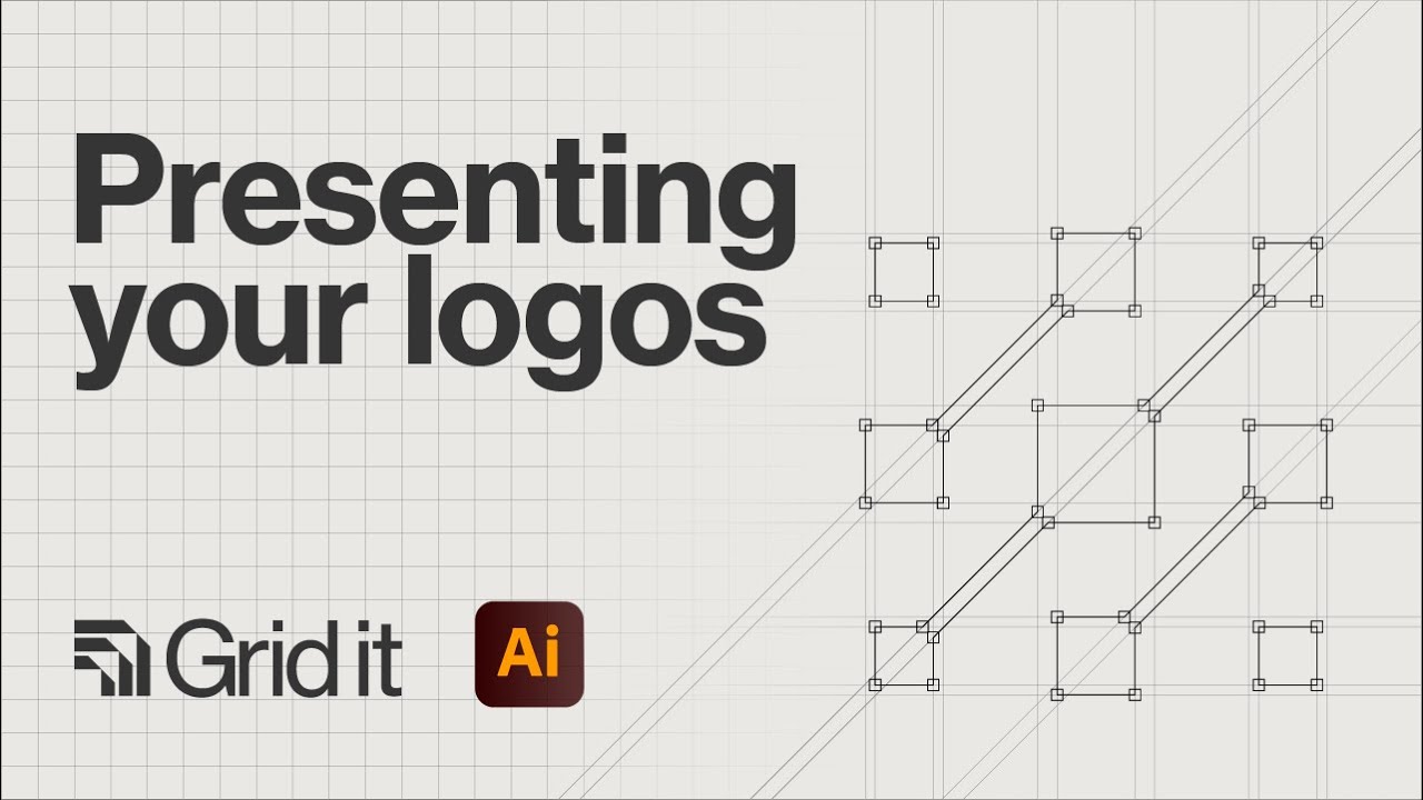 How To PRESENT Your Logos Using Construction Grids