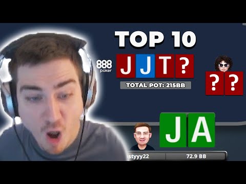 OBSCENE COOLER against a HUGE WHALE?! | Top 10 Poker Hands Ep. 92