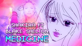 Shakira Ft Blake Shelton - Medicine ★ Subtitulado Español (Lyric Video) HD