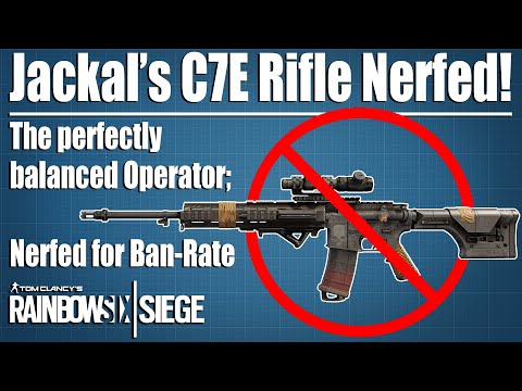 How bad is Jackal's C7E now and should you play the PDW9? - Rainbow Six Siege