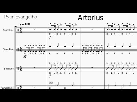 Hype Drumline Cadence "Artorius"