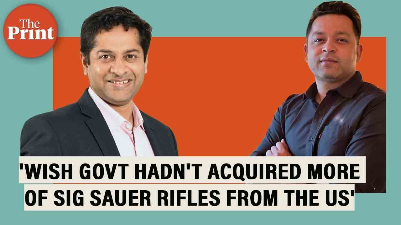 As Indian Army goes in for more SIG Sauer rifles from US, SSS Defence CEO spells out his plans