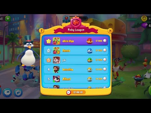 @Fishdom Win Strikes Level 8669 - Special Level 8676 Challenge, Temporary 1st Rank in Ruby League