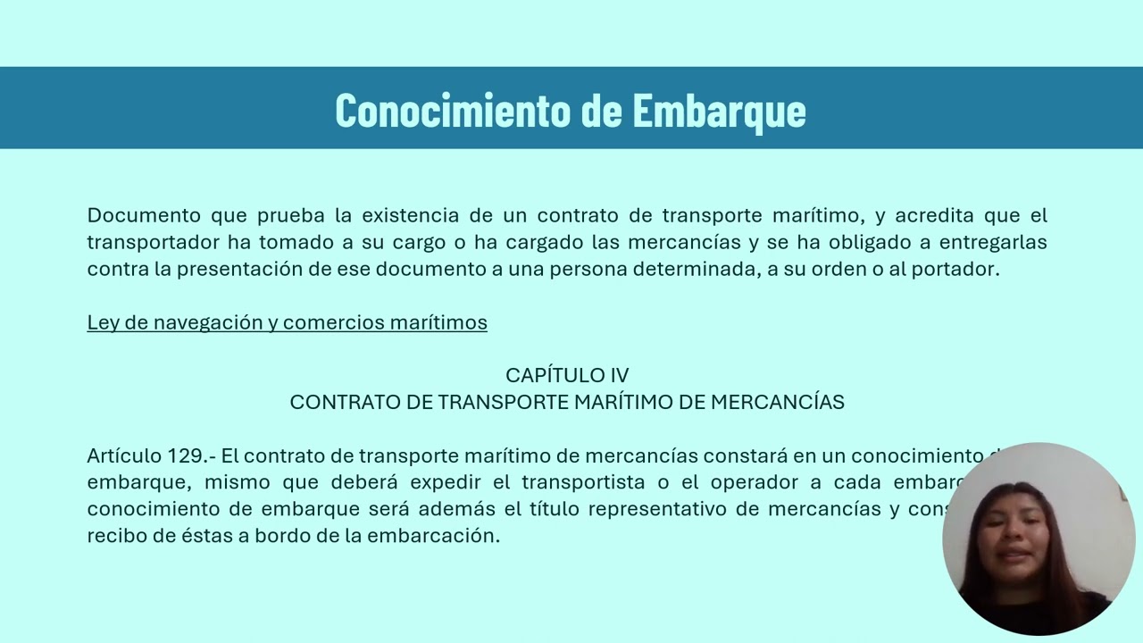 Conocimiento de embarque