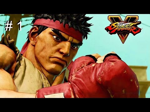 Street Fighter 5 Cinematic Story Mode Part 1. HD